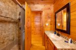 Eagles Ridge - Entry Level Bathroom with Stand Up Glass Door Shower